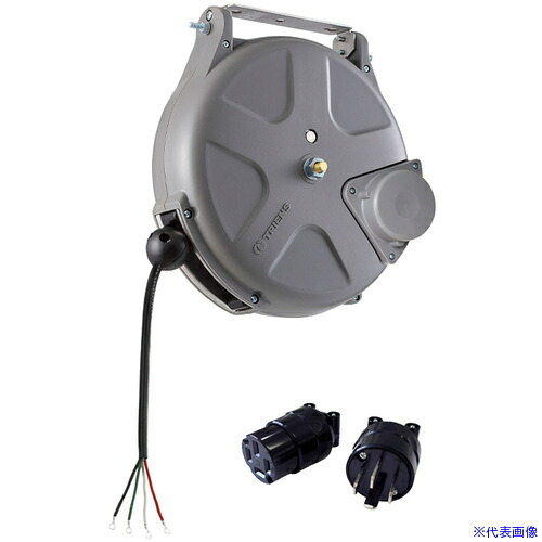■TRIENS コードリール三相200V スローモーション 2.0sq×4心×8m SCS408ASLOW(3380531)
