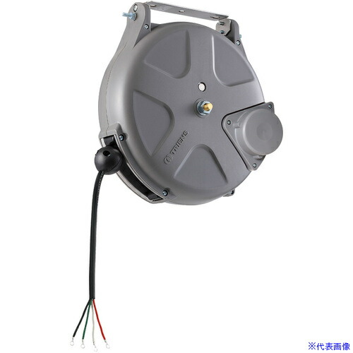 ■TRIENS コードリール200V制御用 スローモーション 2.0sq×4心×8m SPS408ASLOW(3380532)