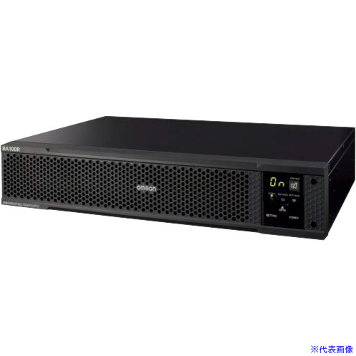 ■OMRON 組込用途用常時インバータ/1KVA/800W/ラックマウント/端子台型AC入力 BA100R(3409982)[送料別途お見積り][法人限定][掲外取寄]｜ファーストFACTORY