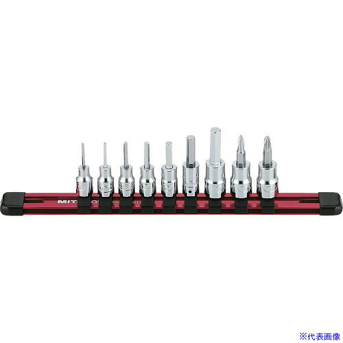■ミトロイ 1/4 ヘックスソケット ホルダーセット 9コマ10点 HH210M(3420372)