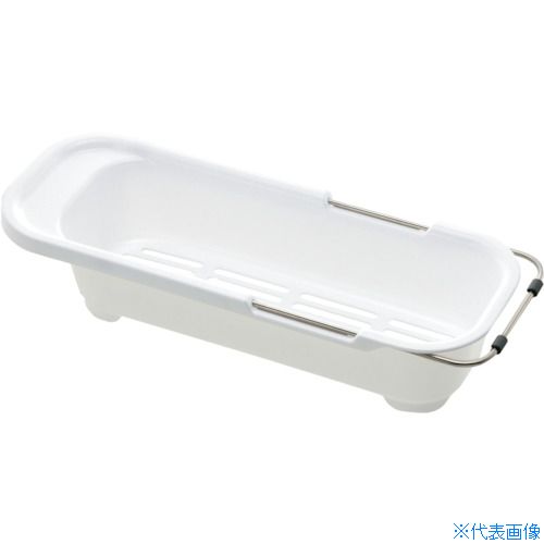 ■リッチェル シェリーシンク水切り伸縮タイプ 16920(3461040)×30[送料別途見積り][法人・事業所限定][外直送]