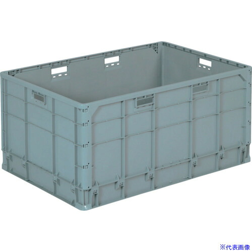 ■サンコー TP規格大型コンテナー 213471 クミコンTP695LJ 21347102GL802(3462130)[送料別途見積り][法人・事業所限定][外直送]