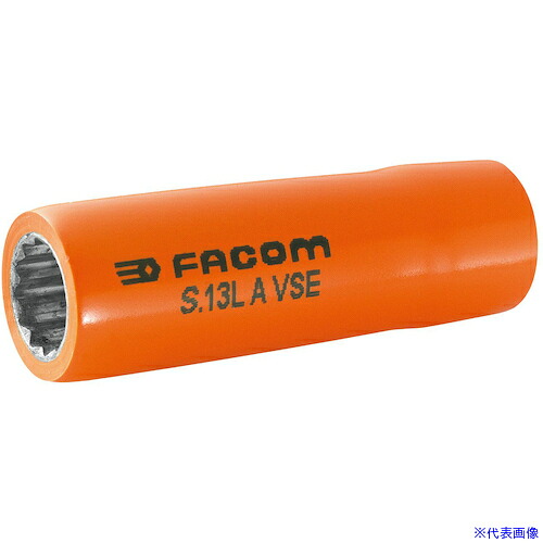 ■FACOM 絶縁ロングソケット 12ポイント 1/2インチ 16mm S.16LAVSE(3504126)[送料別途お見積り][法人限定][掲外取寄]