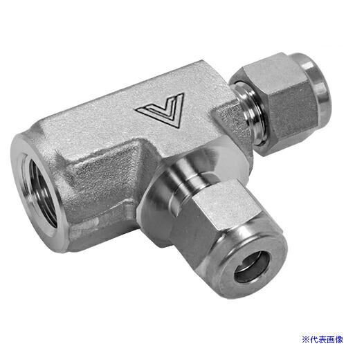 ■Fujikin ニューV&minus;Lok 2圧縮リング喰い込み式 ステンレス鋼製 VUWTLG25.4ENV(3508517)[送料別途お見積り][法人限定][外直送]｜ファーストFACTORY