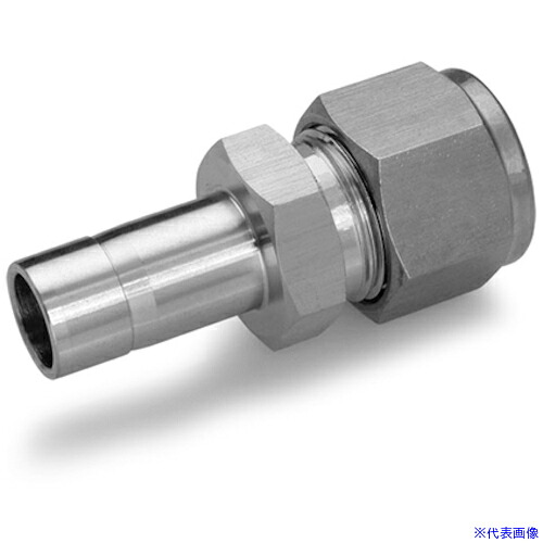 ■Fujikin ニューV-Lok 2圧縮リング喰い込み式 ステンレス鋼製 VUWR25.4X19.05V(3516361)[送料別途お見積り][法人限定][外直送]