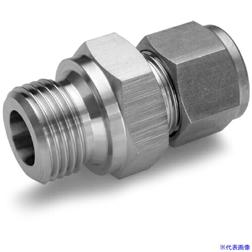 ■Fujikin ニューV－Lok 2圧縮リング喰い込み式 ステンレス鋼製 VUWH25.4FFFJSV(3517831)[送料別途お見積り][法人限定][外直送]