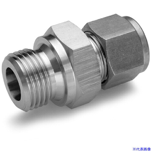 ■Fujikin ニューV－Lok 2圧縮リング喰い込み式 ステンレス鋼製 VUWH25FFFJTV(3522573)[送料別途お見積り][法人限定][外直送]
