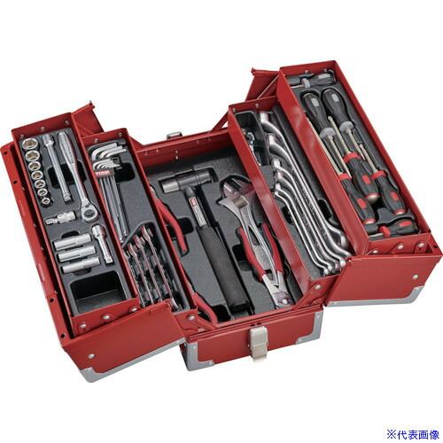 ■TONE 整備用工具セット TSA3309ツールセット レッド TSA3309(3554287)