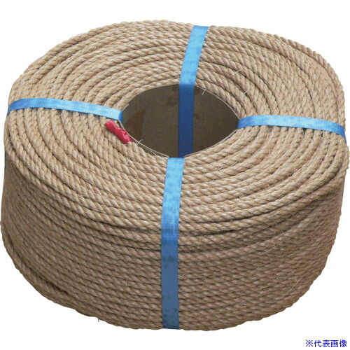 ■高木 麻ロープ6mm&times;200m 365322(3601472)[送料別途お見積り][法人限定][掲外取寄]｜ファーストFACTORY