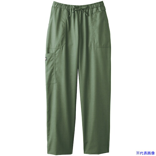 ■FOLK ストレートパンツ シャーマングリーン 3L 5020SC183L(3609780)[送料別途お見積り][法人限定][掲外取寄]