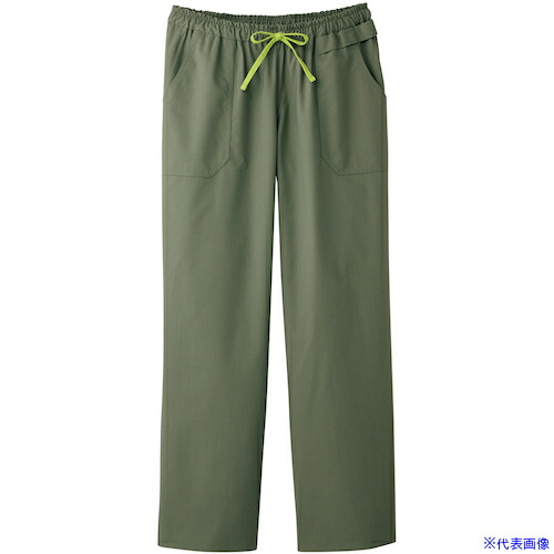 ■FOLK ストレートパンツ セージグリーン 4L 5019SC44L(3614192)[送料別途お見積り][法人限定][掲外取寄]
