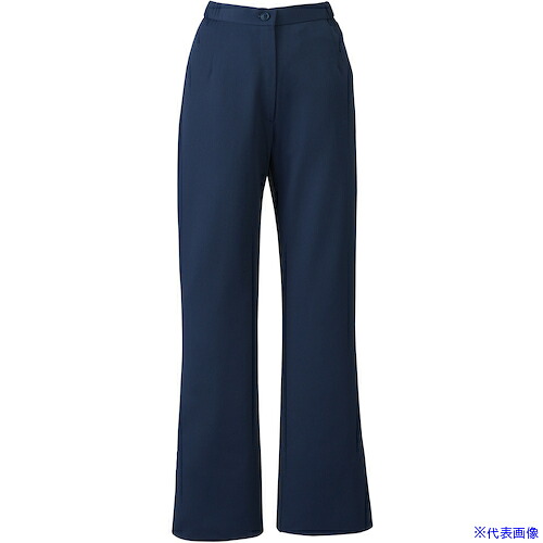 ■FOLK ストレートパンツ ネイビー EL 29177EL(3617089)[送料別途お見積り][法人限定][掲外取寄]