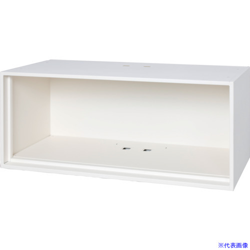 ■DAISHIN パーソナルロッカー用オープン書庫 ホワイト色 L94503KW(3623184)[法人限定][外直送元]