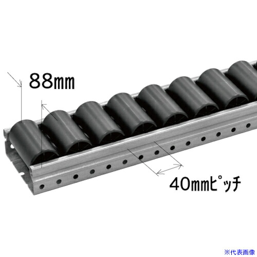 ■SPACIO スパホイール幅広 JB&minus;590静電タイプ L=2400 JB59024D4(3646177)[送料別途お見積り][法人限定][外直送]｜ファーストFACTORY