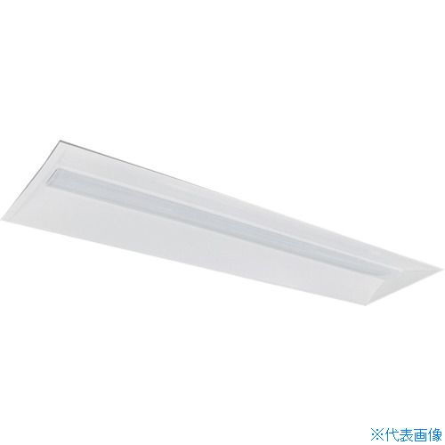■HotaluX LED一体型ベース照明Nu下面開放形300幅昼白色5200lm MEB410452N5N8(3646733)[送料別途お見積り][法人限定]｜ファーストFACTORY