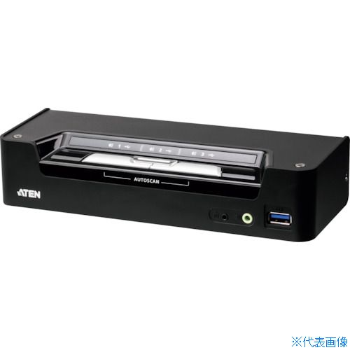 ■ATEN ハイブリッドKVMPスイッチ/3ポート/USB-C/Displayport CS1953(3648650)[送料別途お見積り][法人限定][掲外取寄]｜ファーストFACTORY