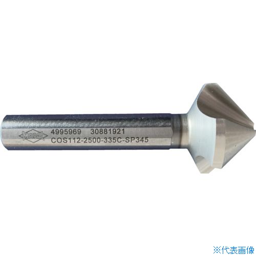 ■MAPAL MEGA－Countersink(COS110) 不等分割 3枚刃 ロングシャンク COS1103100335CSP345L(3693913)[送料別途お見積り][法人限定][掲外取寄]