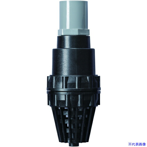 ■日本フイルター EGLE-162-C用オプション 「フートバルブ L-8 40A TS-PVC) F0720141080(3694096)[送料別途お見積り][法人限定][外直送]