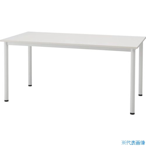 ■イノウエ ユーティリティサイドテーブル 本体ホワイト 天板ホワイト W1200D450H700 BLGW124SWH(3701649)[送料別途お見積り][法人限定][直送]｜ファーストFACTORY