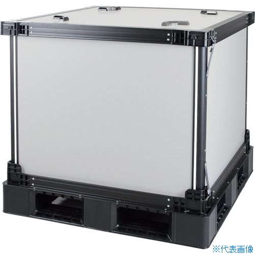 ■RISU テクセルスリーブボックス TE－SFJ2T10GY1100×1100×800 TESFJ2T10GY1100X1100X800(3734910)[送料別途お見積り][法人限定][外直送]