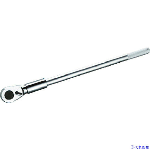 ■KTC 25.4sq.ラチェットハンドル 歯数40枚 全長720mm BR8A(3810615)