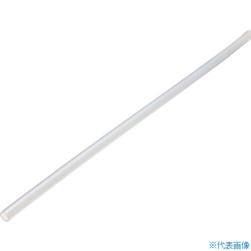 ■潤工社 極軟質ナイロンチューブ AS4 4X2.5mm 100m 乳白 5004N100(3827304)