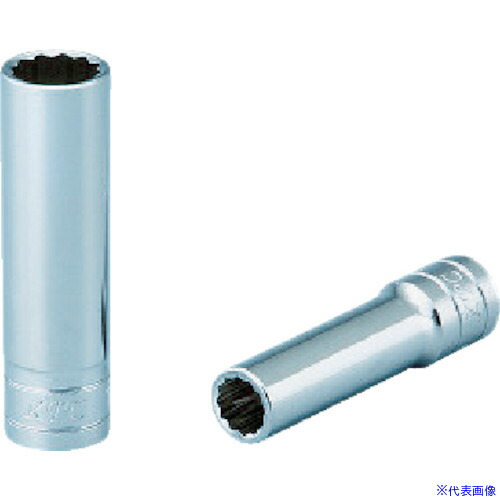 ■KTC 12.7sq.ディープソケット(十二角)1－3/8inch B4L138W(3834611)