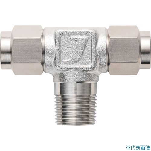 ■潤工社 ステンレス継手 テー 12x10mm PT3/8 TA12X10PT38SUS(3835233)