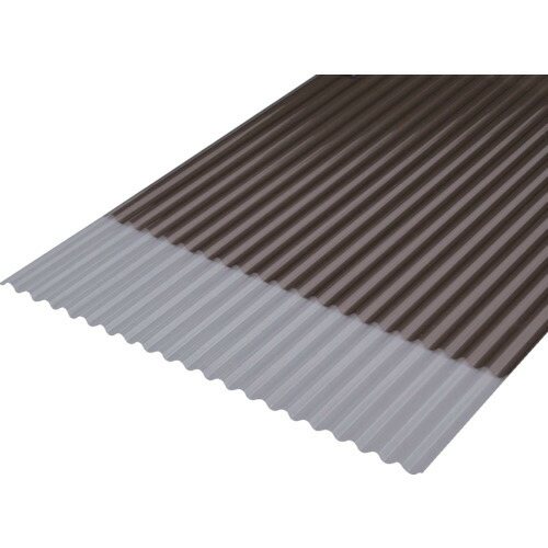 ■IRIS 542489 軽量ポリカ波板 6尺 ブロンズ NIPC605BZ(3845869)[送料別途お見積り][法人限定]
