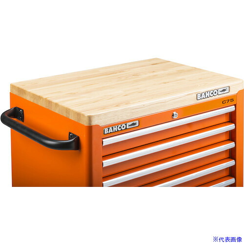■BAHCO ロールキャブ(1475K/1485K)用チェスナットウッドトップ 1470KXLACTW(3849072)[送料別途お見積り][法人限定][掲外取寄]｜ファーストFACTORY