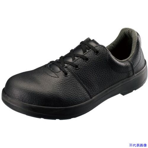 ■シモン 安全靴 短靴 ウレタン2層底 AW12 23.5cm AW12BK23.5(3859079)