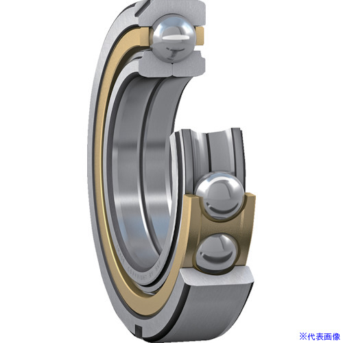 ■SKF 四点接触玉軸受 内径20mmX外径52mmX幅15mm QJ304MA(3904294)[送料別途お見積り][法人限定][メーカー取寄]