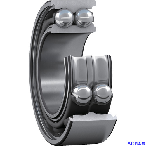 ■SKF 複列アンギュラ玉軸受 接触角30° 内径50mmX外径110mmX幅44.4mm 3310ATN9(3904370)