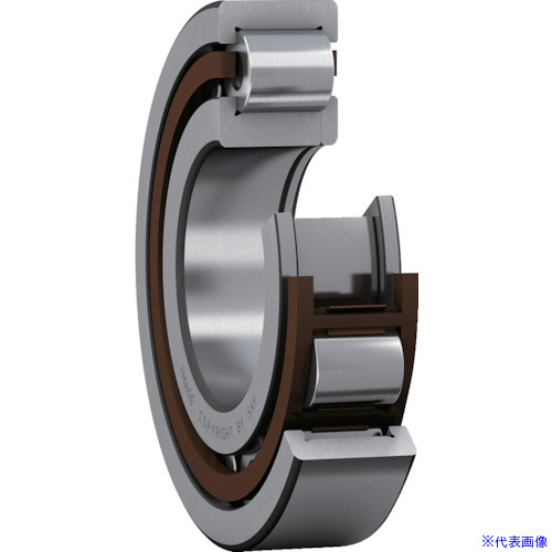 ■SKF 単列円筒ころ軸受 NUP型 内径55mmX外径100mmX幅21mm NUP211ECP(3905239)