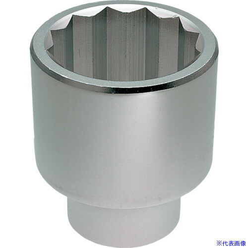 ■KTC 25.4sq.ソケット(十二角) 対辺寸法77mm 全長120mm B877W(3930409)[送料別途お見積り][法人限定][掲外取寄]