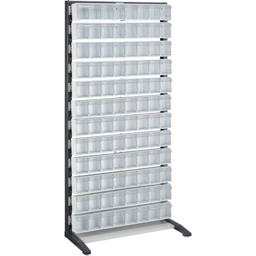 ■TRUSCO UPRラック片面 H1900 ポケットケース付 UPRL1812E(3933121)｜ファーストFACTORY