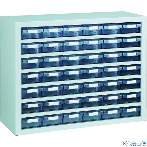 ■TRUSCO 引出しユニット 795X307XH605 A1X42 W VA67BN(3937518)｜ファーストFACTORY