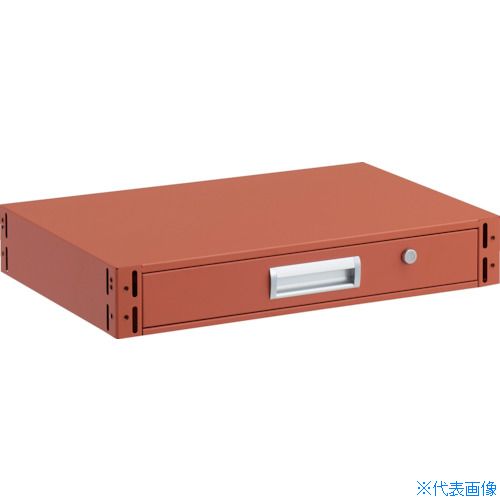 ■TRUSCO ツールワゴン イーグル バーディワゴン用引出1段 600X400 OR色 EGW64VOR(3958579)