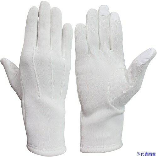 ■WINCESS 白 フリース 礼装用手袋(10双入り) Sサイズ MG01WHITES10P(3962799)[送料別途お見積り][法人限定][掲外取寄]