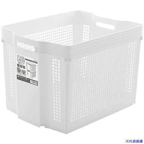■不動技研 スタックカーゴ ワイド深型 W F2521 016535(3975803)&times;16[送料別途お見積り][法人限定][外直送]｜ファーストFACTORY