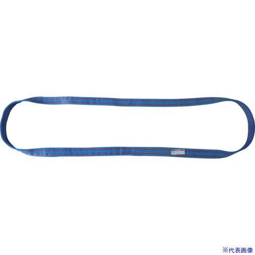■TESAC ブルースリング(JIS4等級・エンドレス形)荷重4.0t 全長3.0m 4N50X3(4025525)[送料別途見積り][法人・事業所限定][外直送]