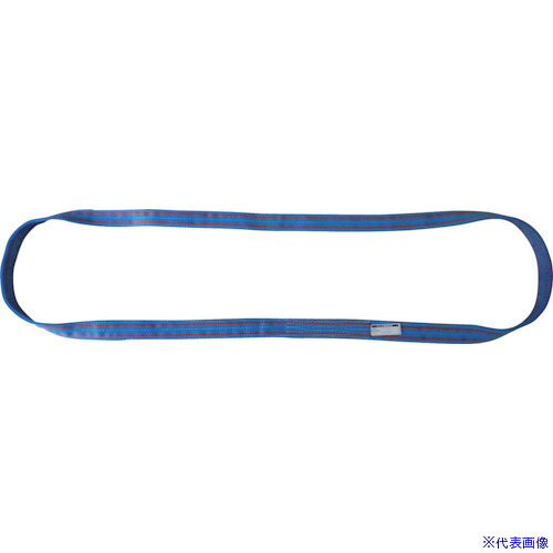 ■TESAC ブルースリング(JIS4等級・エンドレス形)荷重4.0t 全長3.5m 4N50X3.5(4025612)[送料別途お見積り][法人限定][外直送]｜ファーストFACTORY