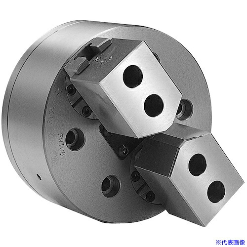 ■北川 2爪パワーウイングチャック チャック外径162mm PWT06(4025701)[送料別途お見積り][法人限定][外直送]