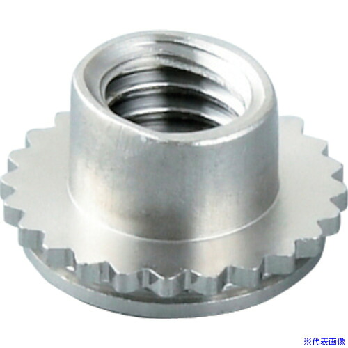 ■ボーセイ セルフクリンチングミニチュアナット(ロックタイプ) M2 (1000個入) TFEM2(4038130)[送料別途お見積り][法人限定][外直送]