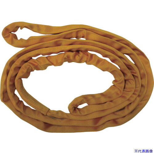 ■TESAC ブルースリングソフトN形(エンドレスタイプ)荷重3.2t 全長3.5m(JIS規格品) TBSN3.2TX3.5M(4044513)[送料別途見積り][法人・事業所限定][外直送]