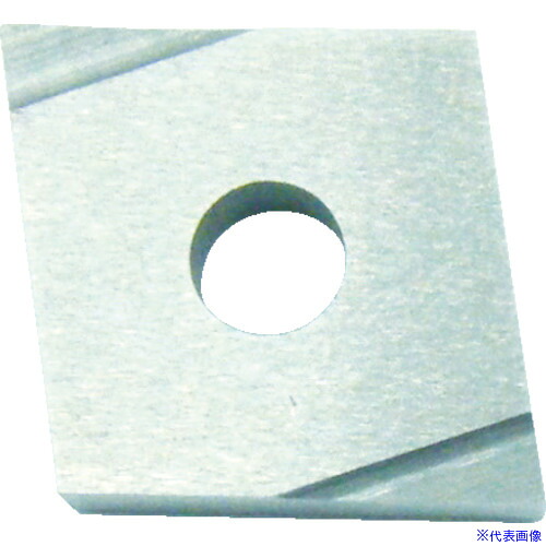 ■SANWA 切削工具 ハイスチップ 四角80&deg; Lブレーカー2 12S8004BL2(4051459)&times;10｜ファーストFACTORY