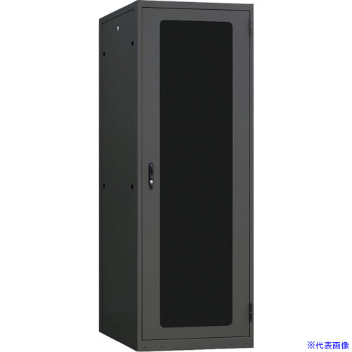 ■摂津金属工業 ネットワークラック SNR2シリーズ ブラック 600&times;2000&times;600 SNR242U6060NB(4058464)[送料別途お見積り][法人限定][直送]｜ファーストFACTORY