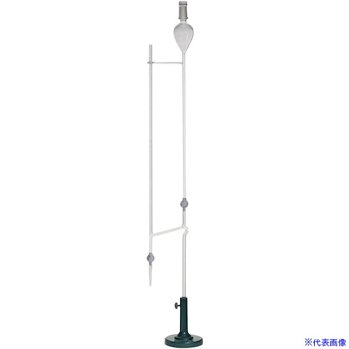 ■SIBATA ミクロビュレット スーパーグレード PTFEコック付 本体のみ 1mL 0227301(4062063)[送料別途お見積り][法人限定][掲外取寄]