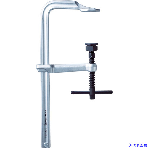 ■スーパー L型クランプ(強力型スタンダードタイプ)フトコロ深さ:120mm クランプ範囲:600mm FC1260(4093127)