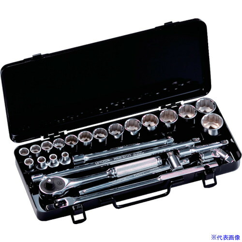 ■スーパー ソケットレンチセット 差込角9.5mm(3/8インチ)入り数:25 N318S(4093321)
